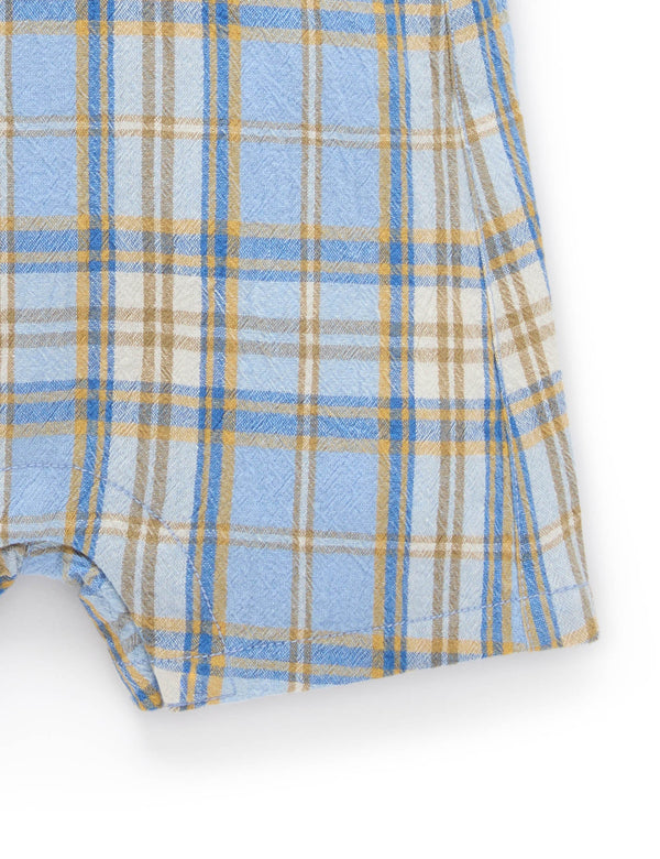 Check Overalls - Pure Baby