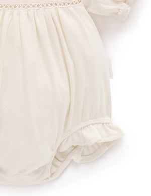 Embroidered Bodysuit Set - Pure Baby