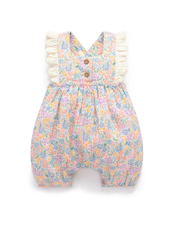 Isabella Floral Romper - Pure Baby