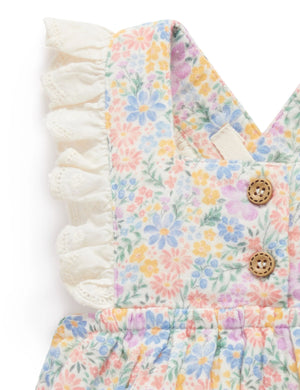 Isabella Floral Romper - Pure Baby
