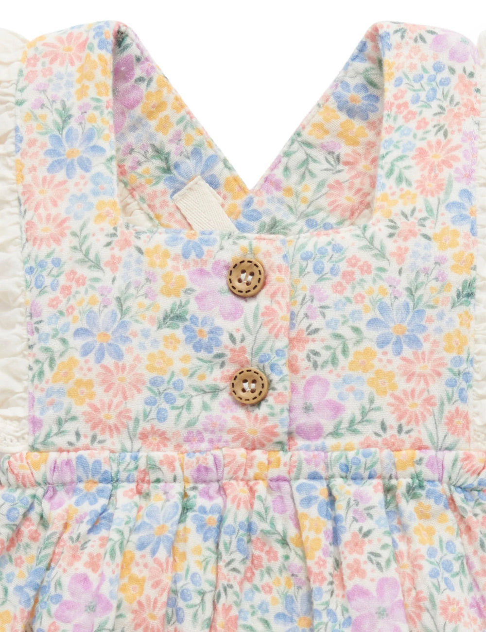 Isabella Floral Romper - Pure Baby