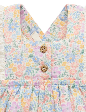 Isabella Floral Romper - Pure Baby