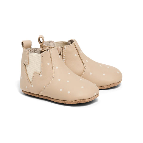 Baby Electric Boots - Camel Dots - Pretty Brave