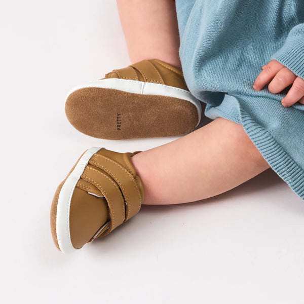 Scout Tan - Baby Shoes - Pretty Brave DISCOUNTED