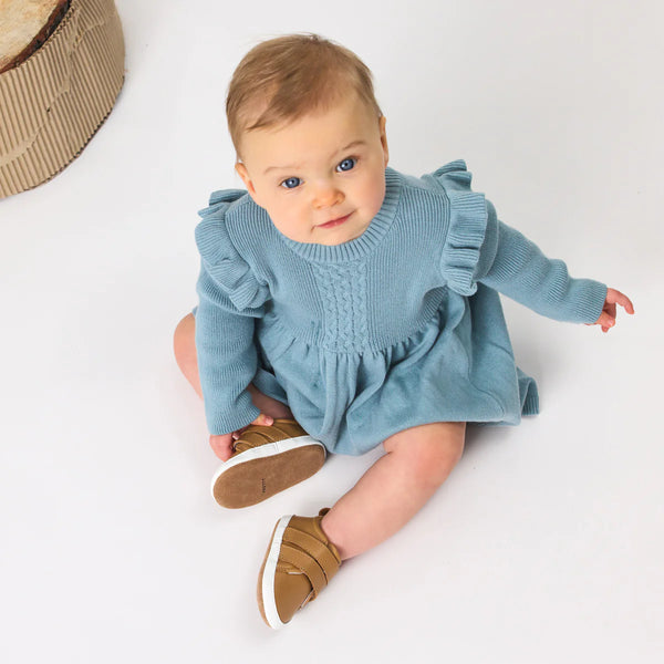 Scout Tan - Baby Shoes - Pretty Brave DISCOUNTED