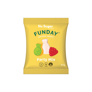 Party Mix Lollies 50g - Funday Natural Sweets