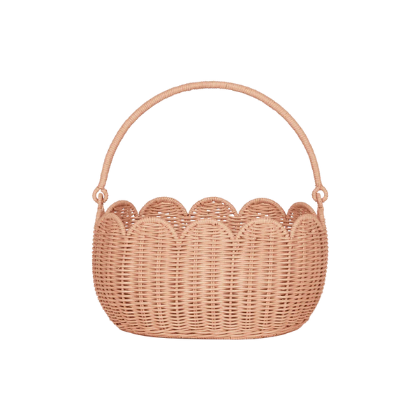 Petal Basket - Seashell Pink - Olli Ella