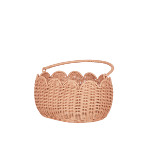 Petal Basket - Seashell Pink - Olli Ella