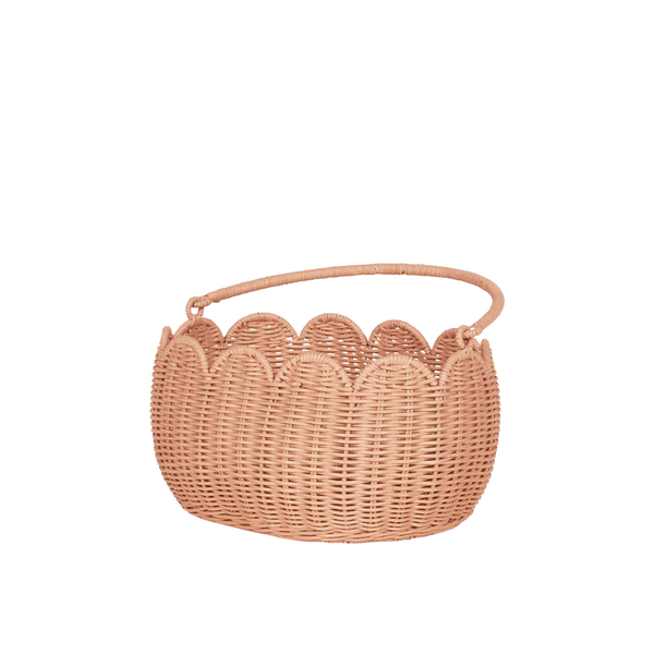 Petal Basket - Seashell Pink - Olli Ella