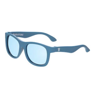 Polarised Navigators - Midnight Blue/Light Blue Mirror - Babiators Sunglasses