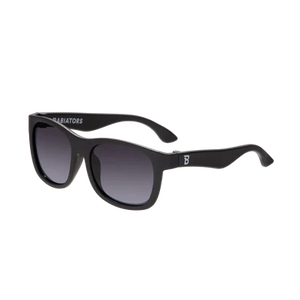 Polarised Navigators - Jet Black/Smoke Lenses - Babiators Sunglasses