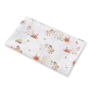 Pony Pals Organic Muslin Wrap - Snuggle Hunny