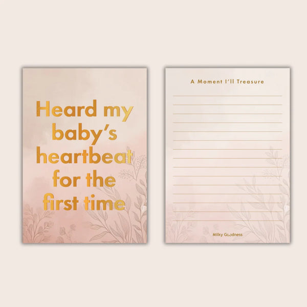 Pregnancy Milestone Cards - Milky Goodness