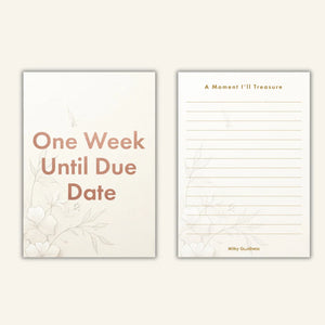 Pregnancy Milestone Cards - Milky Goodness