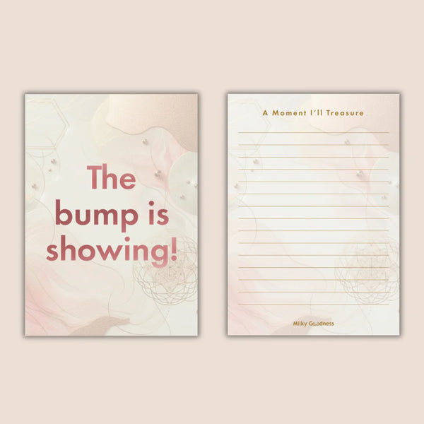 Pregnancy Milestone Cards - Milky Goodness