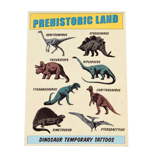 Temporary Tattoos - Prehistoric - Rex London