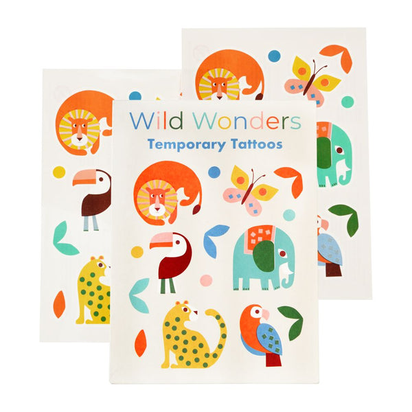 Wild Wonders - Temporary Tattoos - Rex London DISCOUNTED