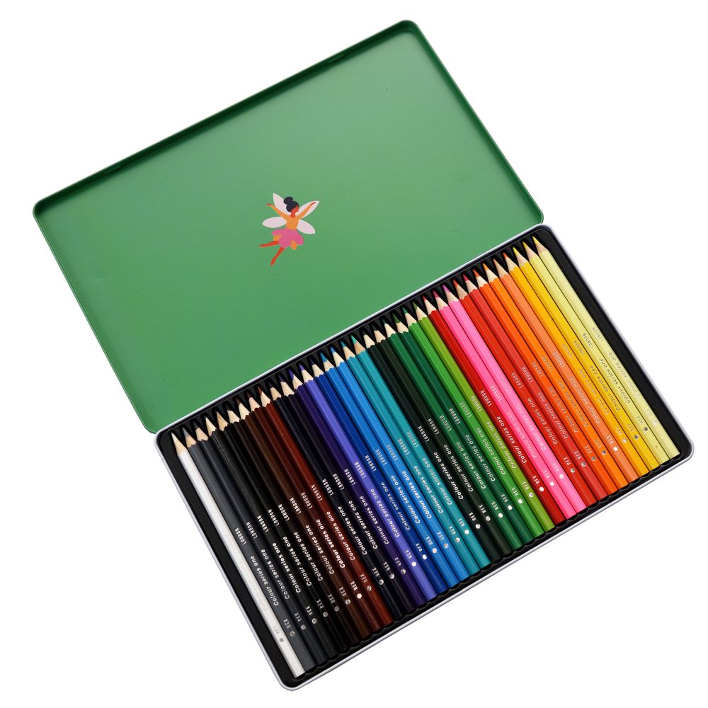 36 Colouring Pencils –Fairies in the Garden - Rex London