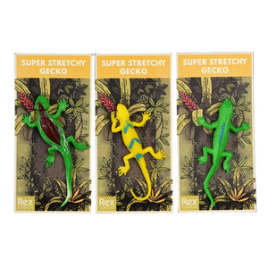 Creepy Crawlies – Assorted Super Stretchy Geckos - Rex London