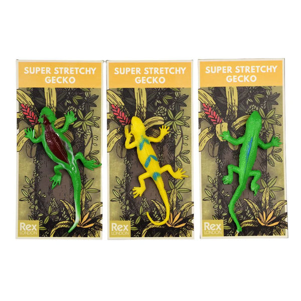 Creepy Crawlies – Assorted Super Stretchy Geckos - Rex London