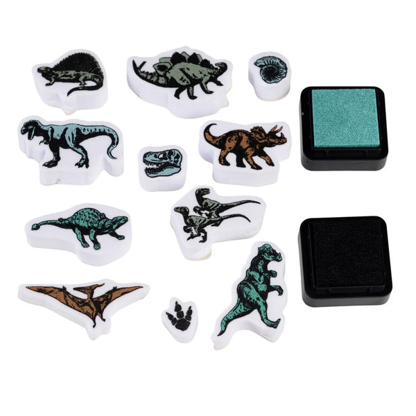 Set of Mini Stamps - Prehistoric - Rex London