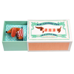 Mini Sausage Dog in a Box - Rex London