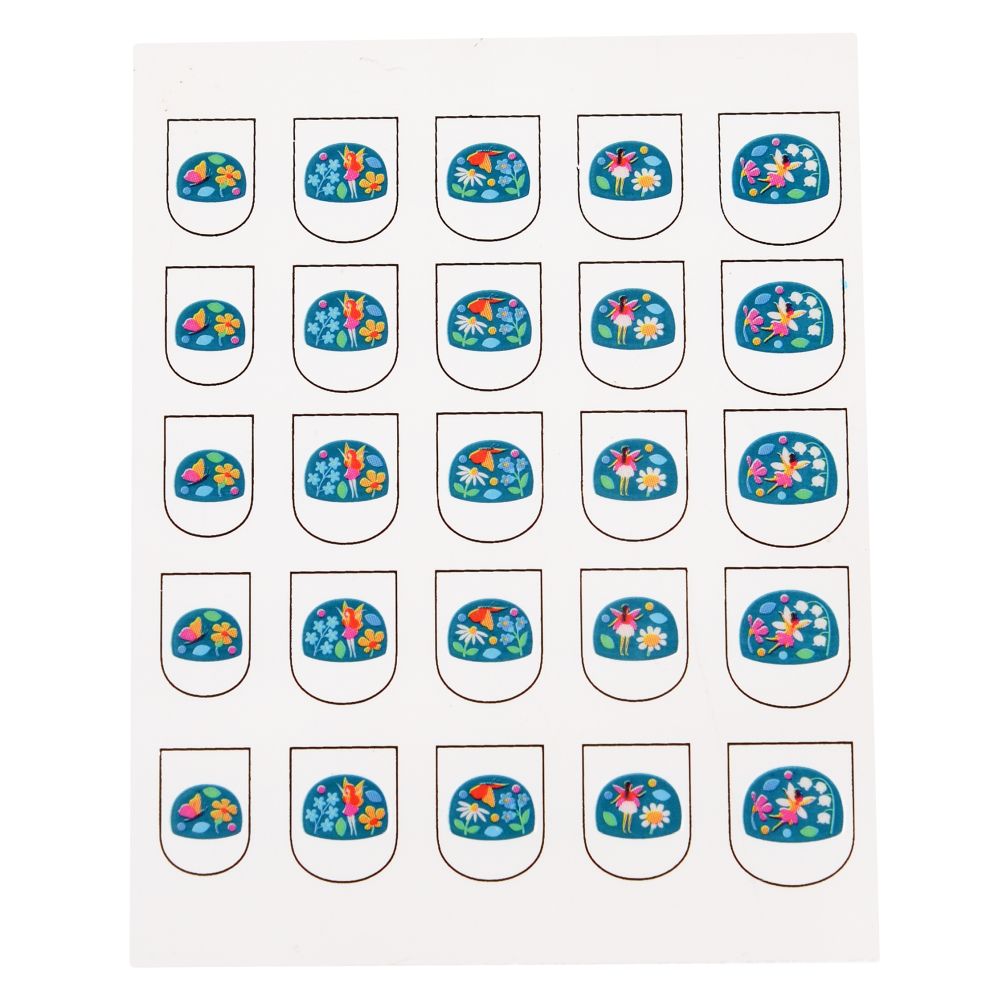 Child Nail Stickers – Fairies in the Garden - Rex London