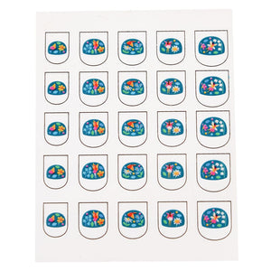 Child Nail Stickers – Fairies in the Garden - Rex London