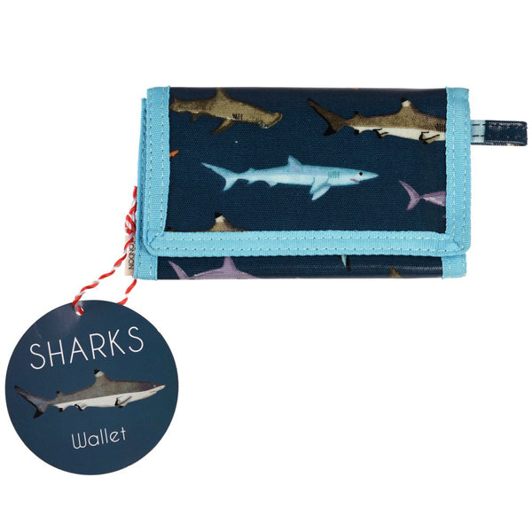 Child Wallet – Sharks - Rex London