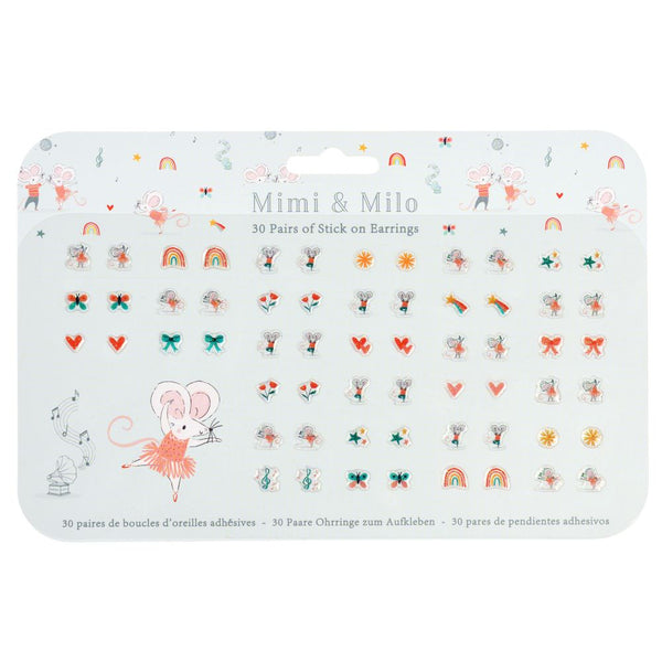 Stick on Earrings – Mimi and Milo - Rex London