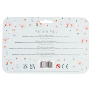Stick on Earrings – Mimi and Milo - Rex London