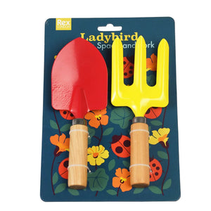 Ladybird - Garden Spade and Fork - Rex London