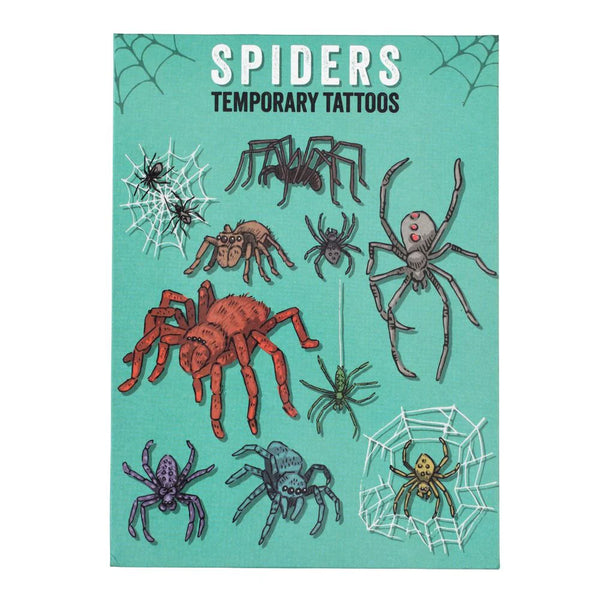 Temporary Tattoos - Spiders - Rex London