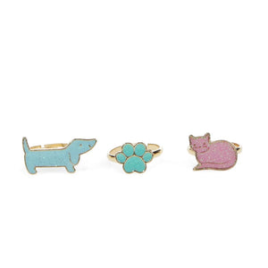 Glitter Rings - Dog & Cat - Rex London
