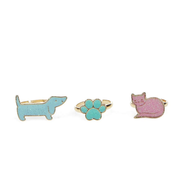 Glitter Rings - Dog & Cat - Rex London