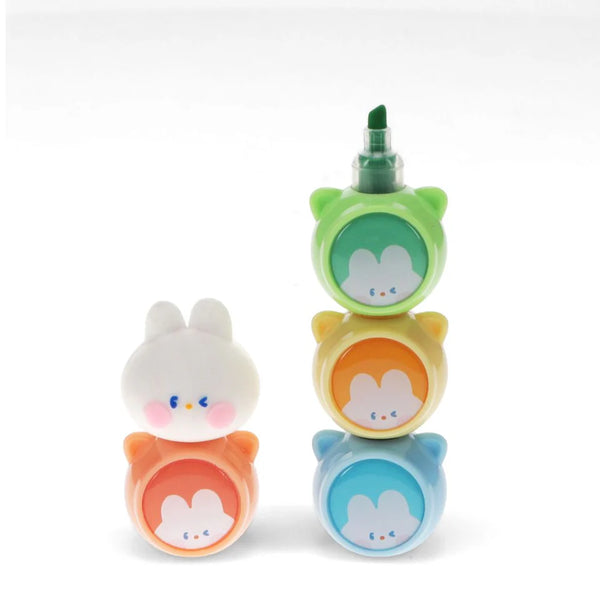 Stackable Highlighters – Bunny - Rex London