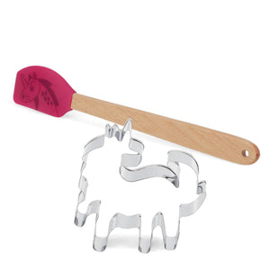 Cookie Cutter and Mini Spatula - Unicorn - Rex London