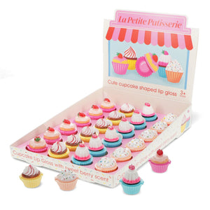 Mini Berry Scented Lip Gloss - Cupcake - Rex London