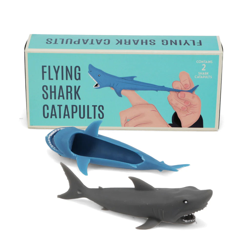Flying Shark Finger Catapults Box/2 - Rex London
