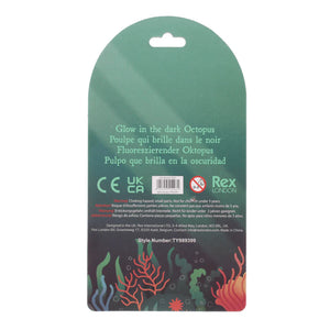Glow in the Dark Squishy Toy -Octopus - Rex London