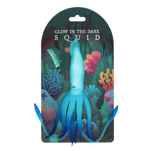 Glow in the Dark Squishy toy - Squid - Rex London