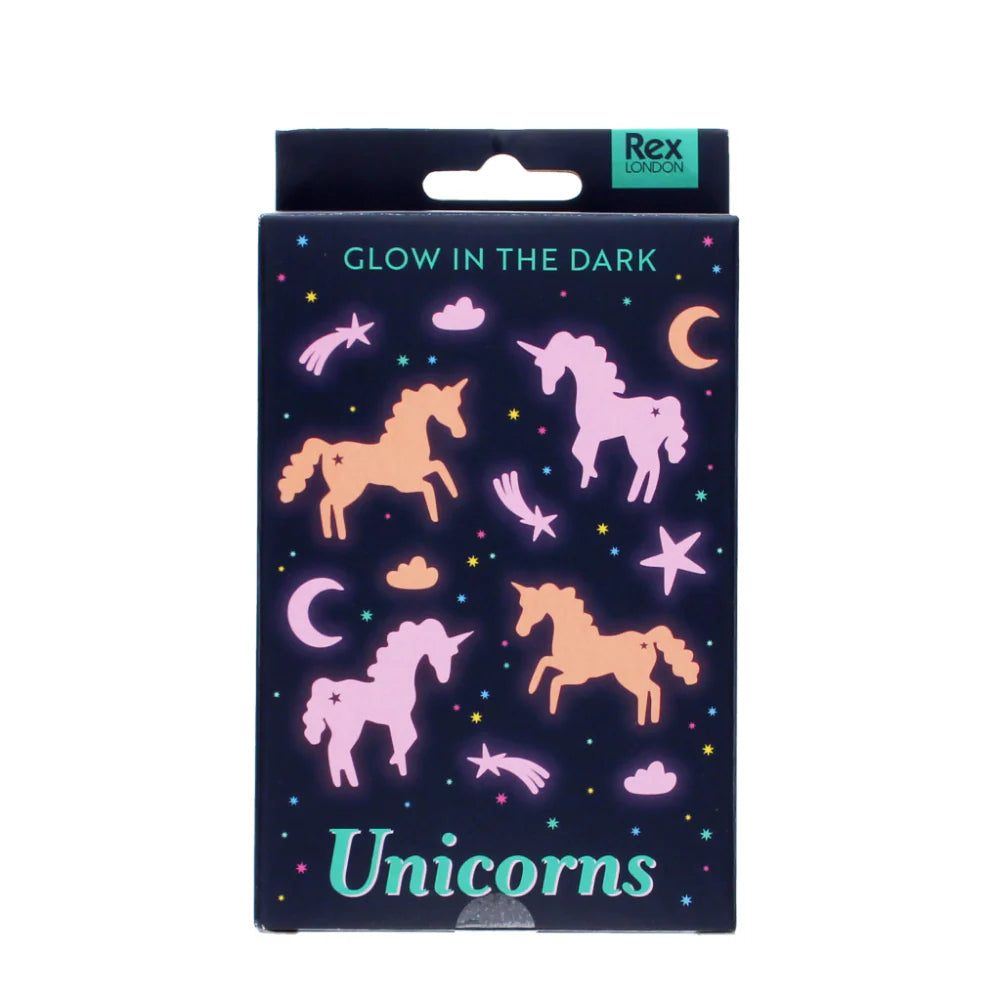 Glow in Dark - Unicorns - Rex London