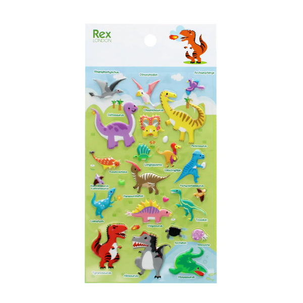 3D Puffy Stickers - Dinosaurs - Rex London