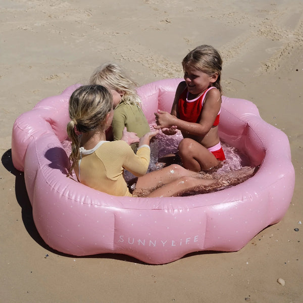 Inflatable Backyard Pool Ocean Treasure Rose - Sunnylife DISCOUNTED