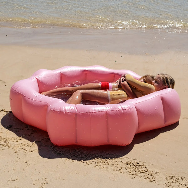 Inflatable Backyard Pool Ocean Treasure Rose - Sunnylife DISCOUNTED
