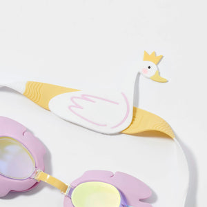 Kids Swim Goggles Princess Swan Multi - Sunnylife DISCOUNTED