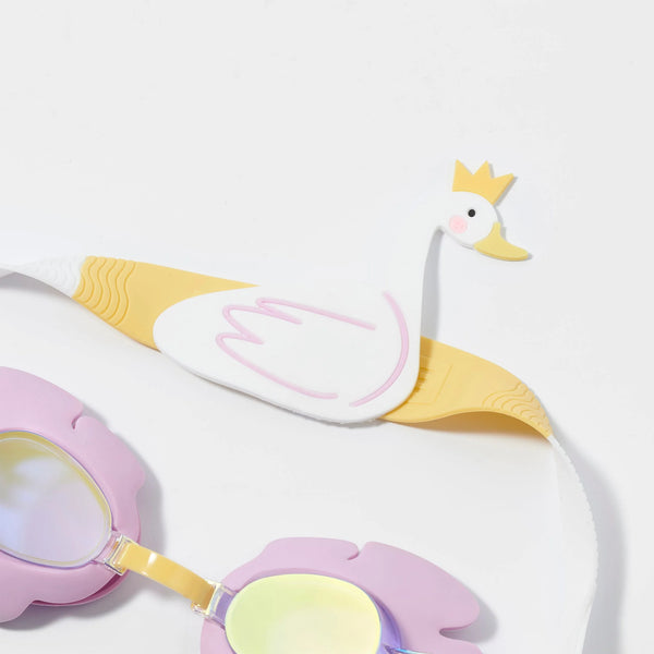 Kids Swim Goggles Princess Swan Multi - Sunnylife DISCOUNTED