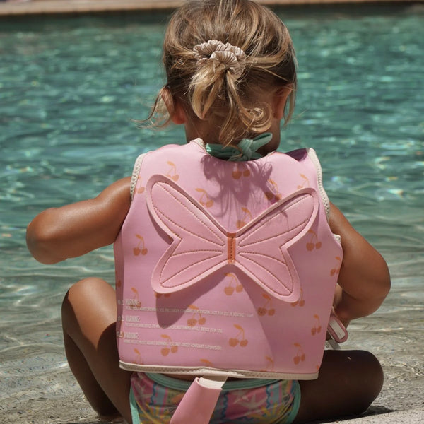 Kids Swim Vest 2-3 - Cherry - Sunnylife