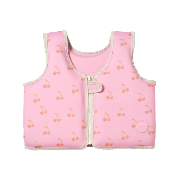 Kids Swim Vest 3-6 - Cherry - Sunnylife