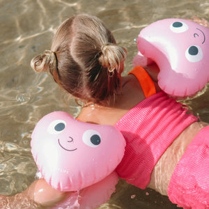 Inflatable Arm Bands - Poppy the Peach Pink - Sunnylife